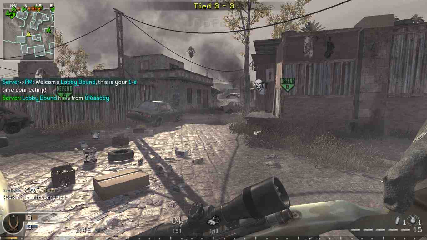 Lobby_Bound, mp_convoy, COD @ kaluga.org | Public #3 | Ranked |