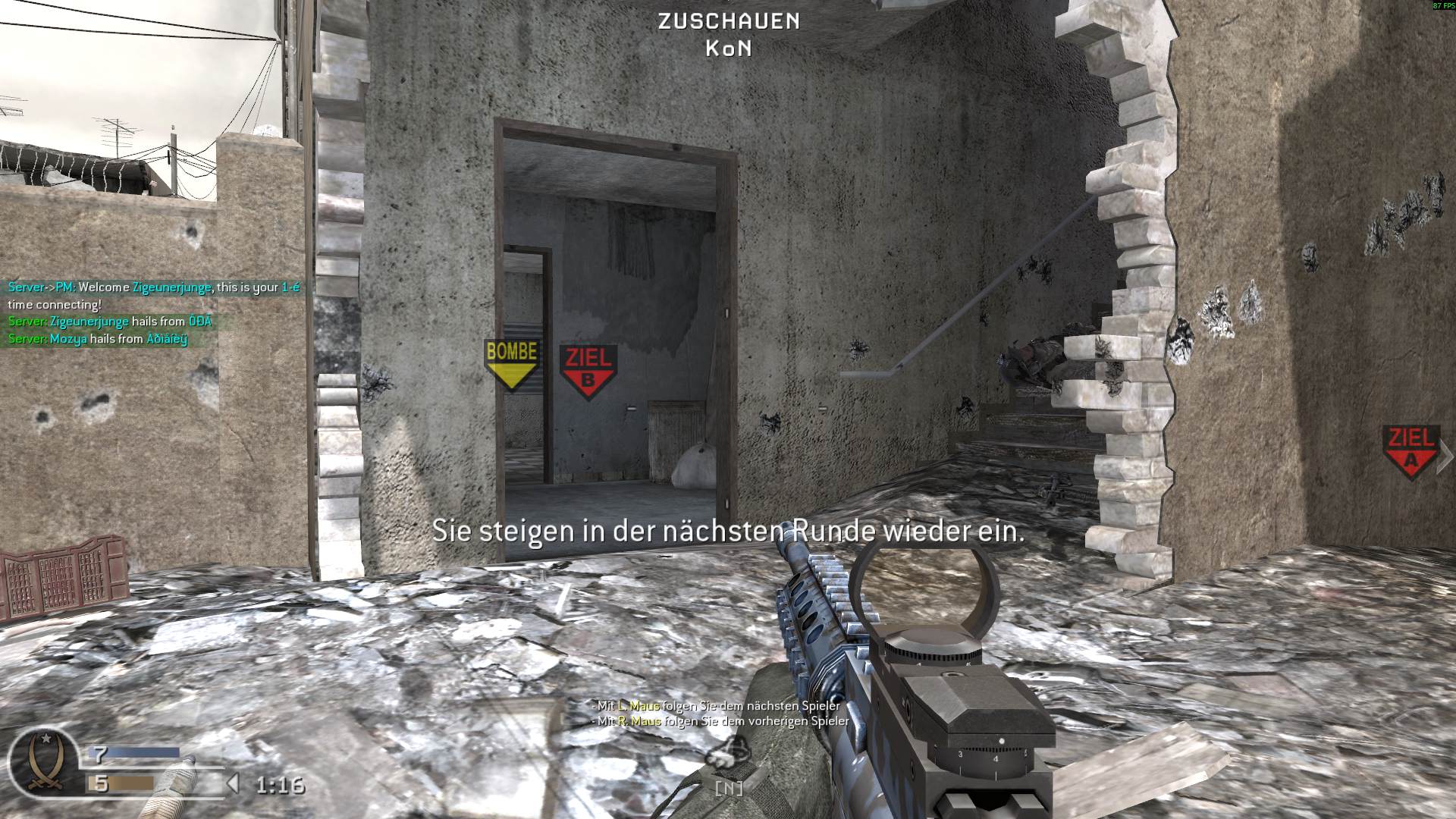 Zigeunerjunge, mp_crossfire, COD @ kaluga.org | Public #3 | Ranked |
