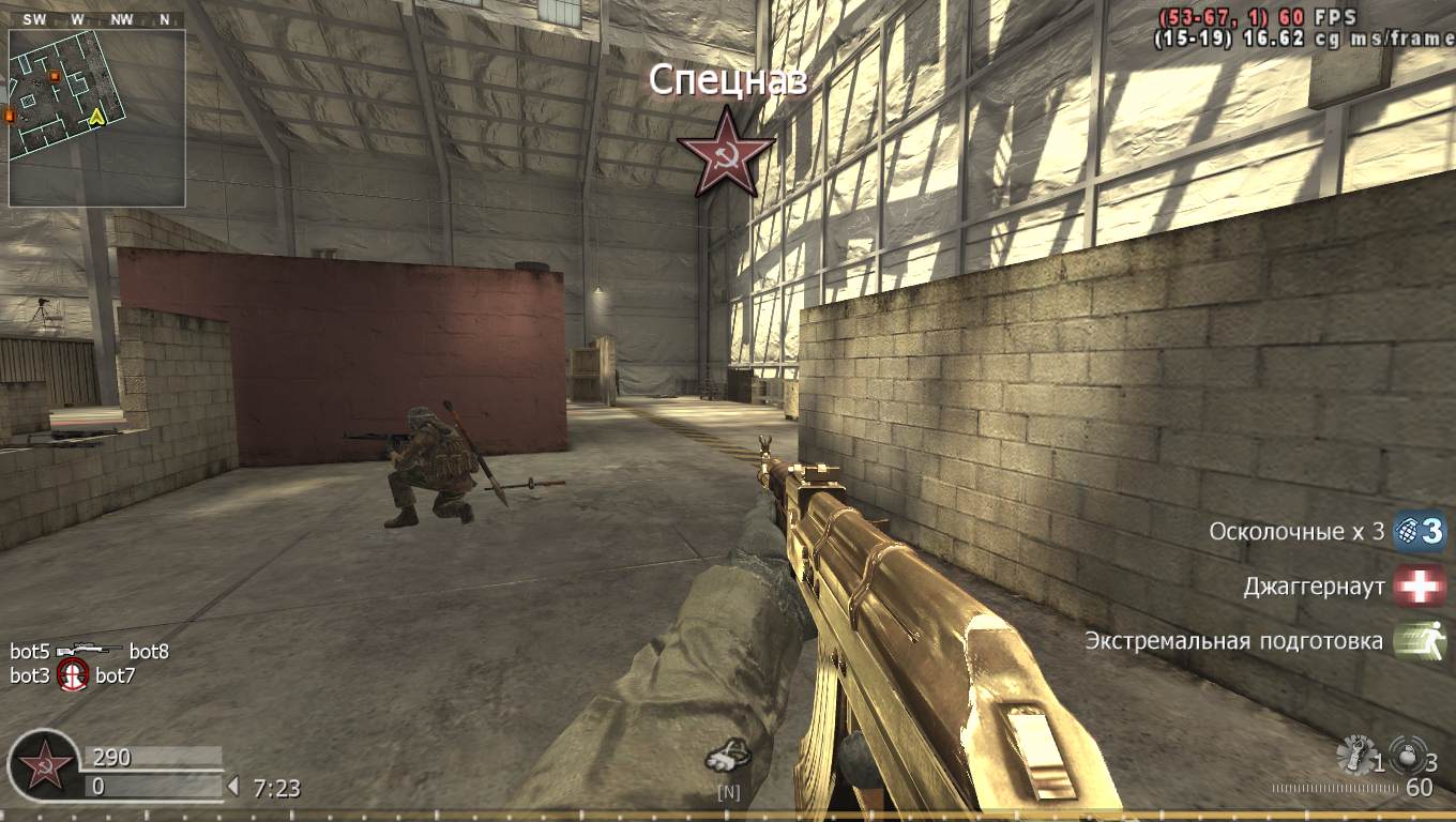 NorDFoX, mp_killhouse, COD @ kaluga.org | Public #1 | Ranked |