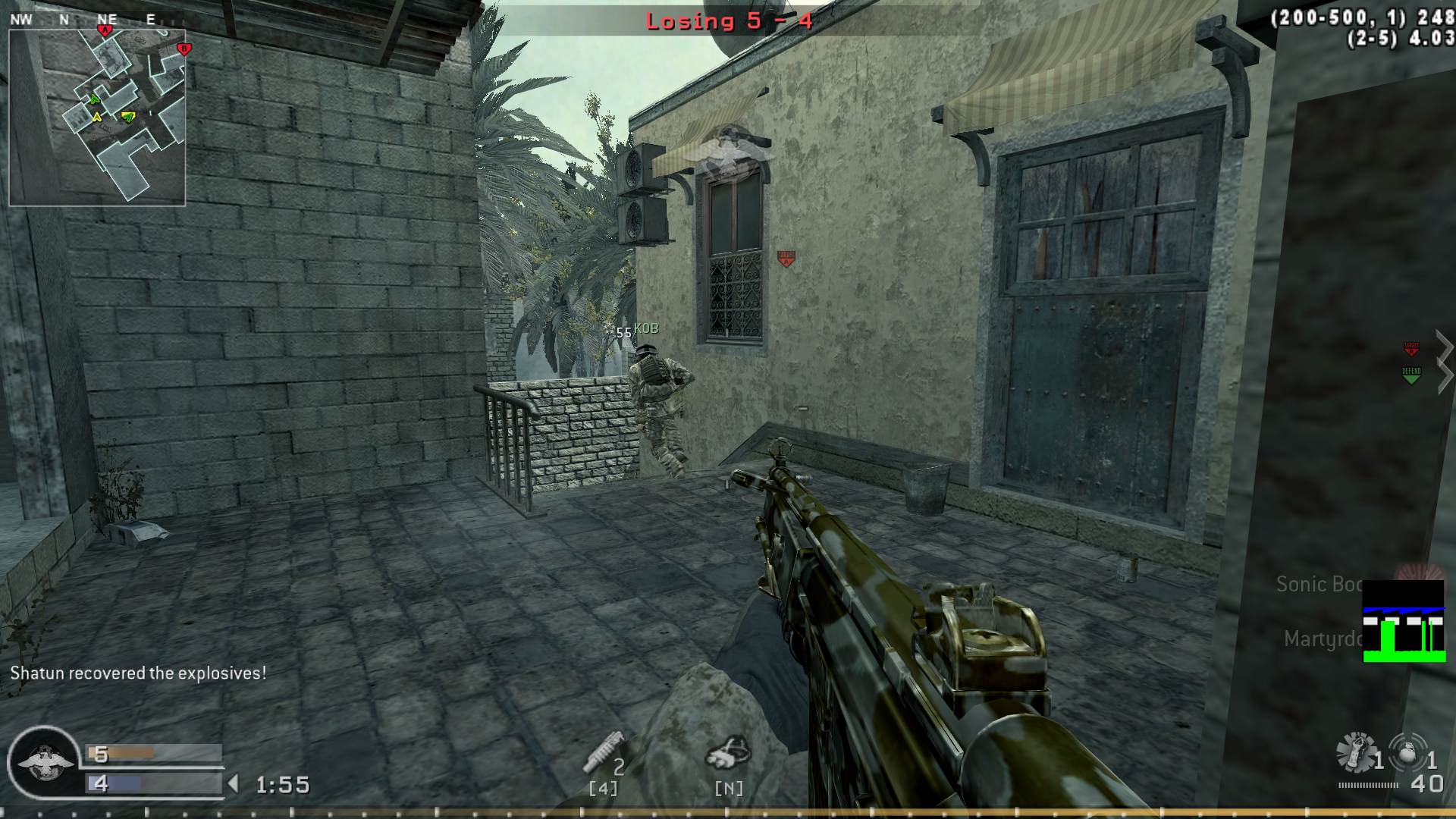 Lone Wolf, mp_crash, COD @ kaluga.org | Public #3 | Ranked |