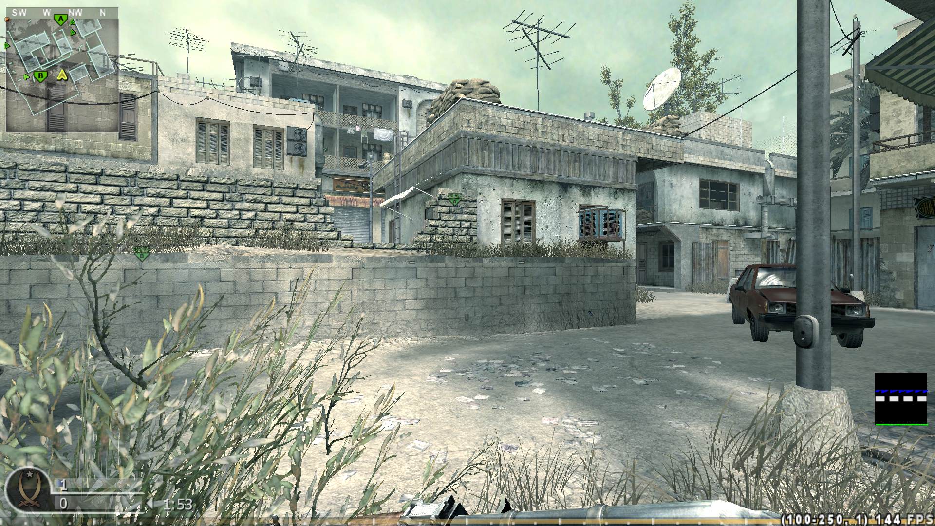 ZdeX, mp_crash, COD @ kaluga.org | Public #3 | Ranked |