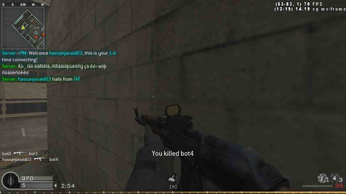 hassanjavaid03, mp_killhouse, COD @ kaluga.org | KILLHOUSE