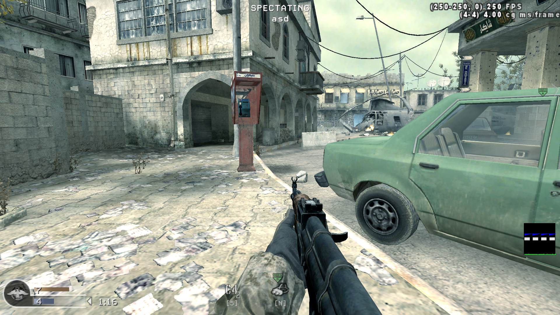 Zitymo, mp_crash, COD @ kaluga.org | Public #3 | Ranked |