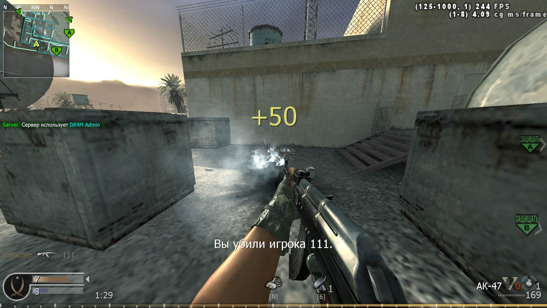 Preacher, mp_broadcast, COD @ kaluga.org | Public #3 | Ranked |