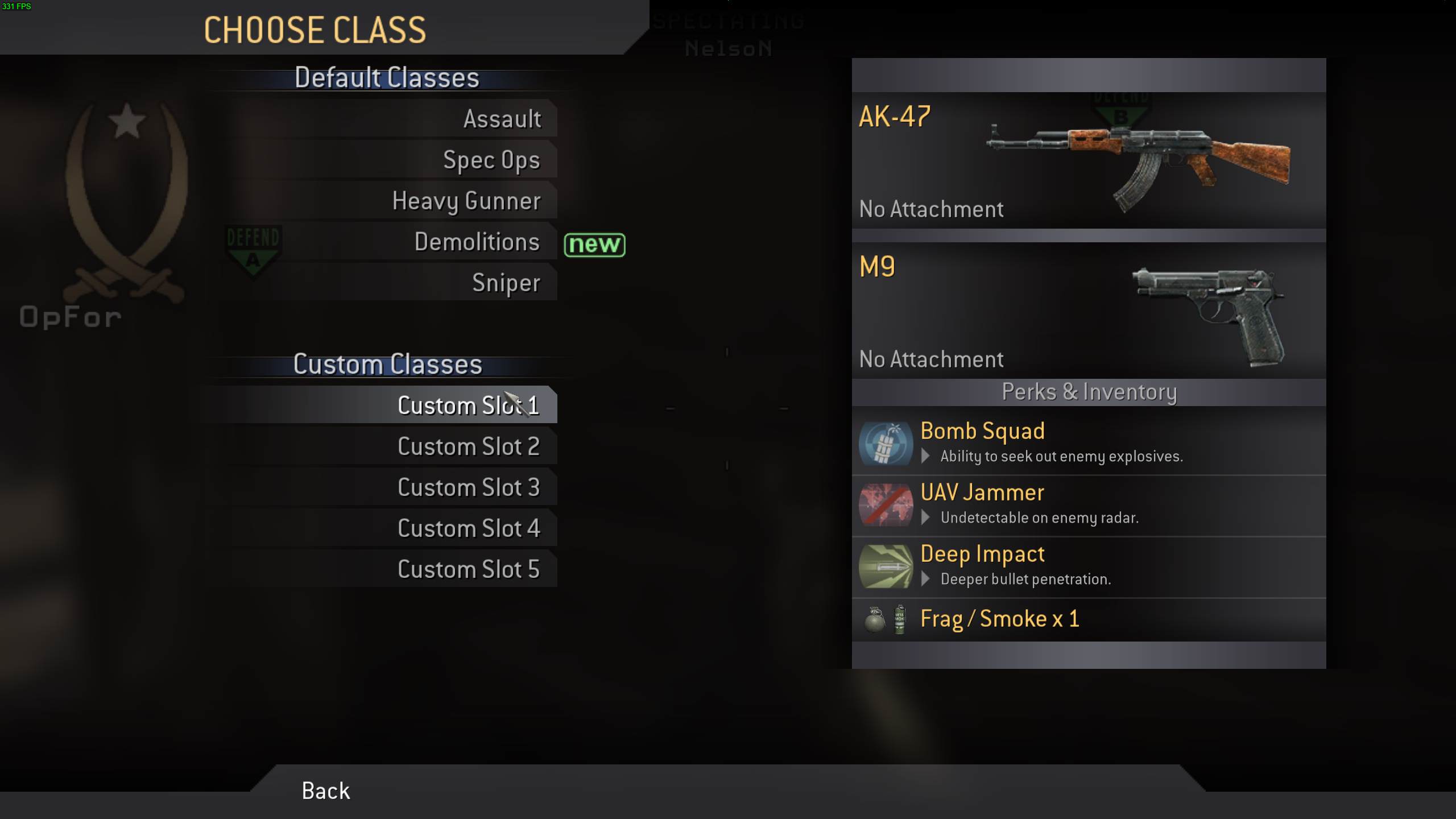 W00DSY, mp_showdown, COD @ kaluga.org | Public #3 | Ranked |