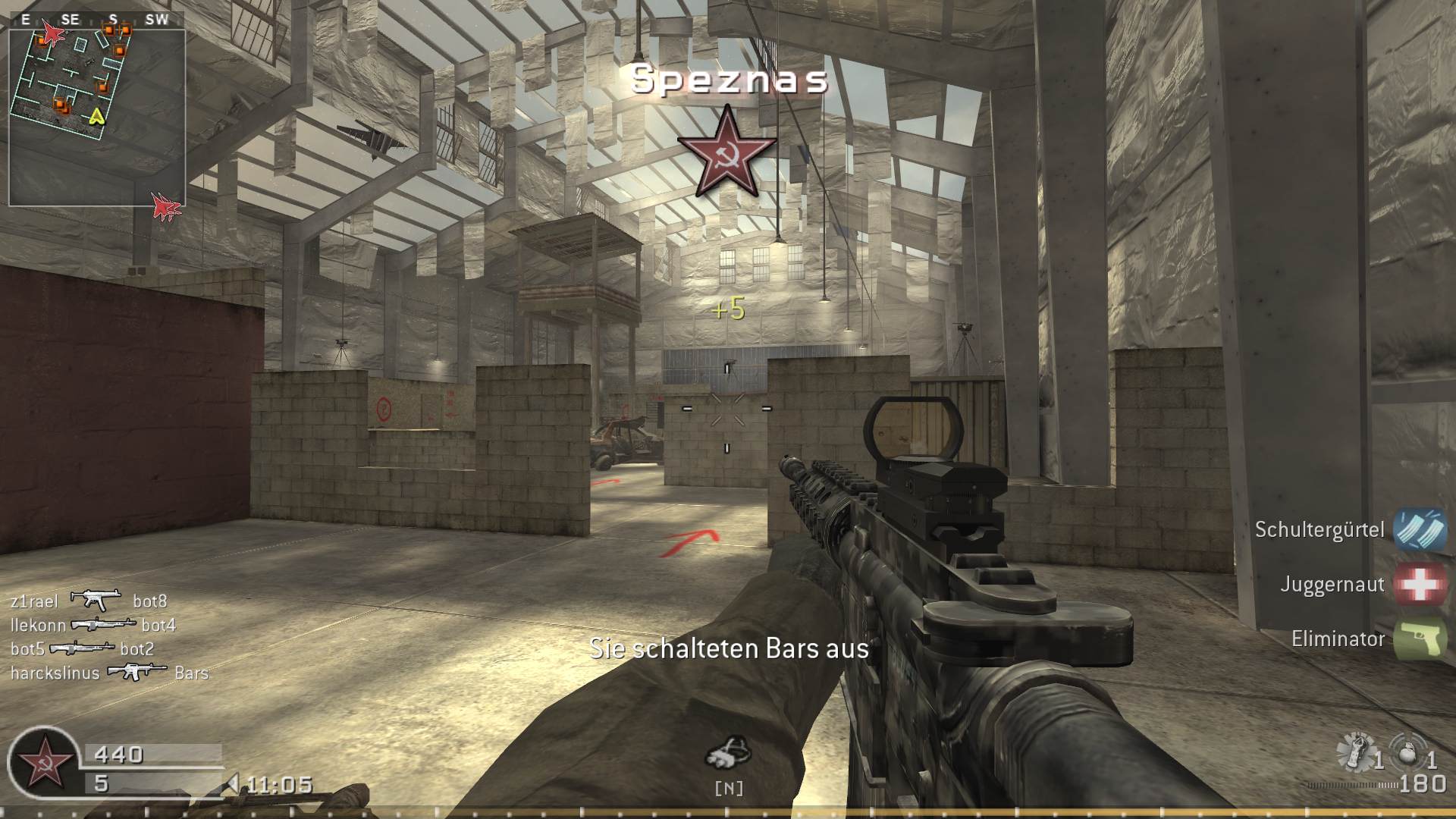 harckslinus, mp_killhouse, COD @ kaluga.org | Public #1 | Ranked |