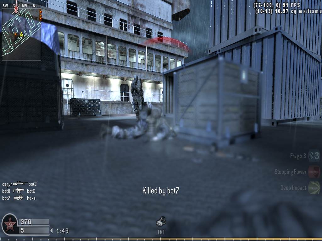hexa, mp_cargoship, COD @ kaluga.org | Public #1 | Ranked |