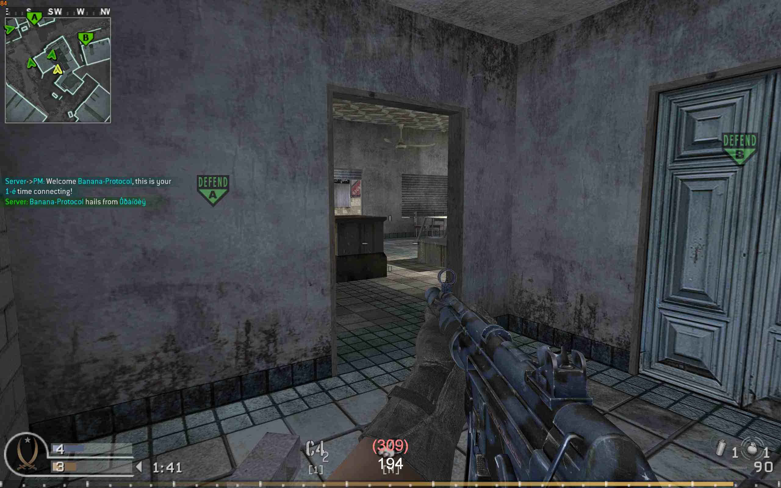 Banana-Protocol, mp_crossfire, COD @ kaluga.org | Public #3 | Ranked |