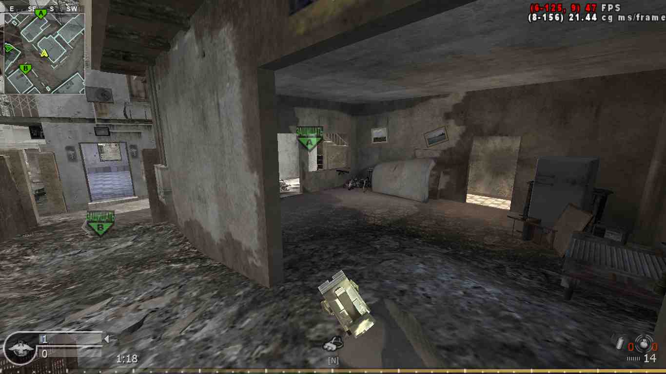 kiriezzka, mp_crossfire, COD @ kaluga.org | Public #3 | Ranked |