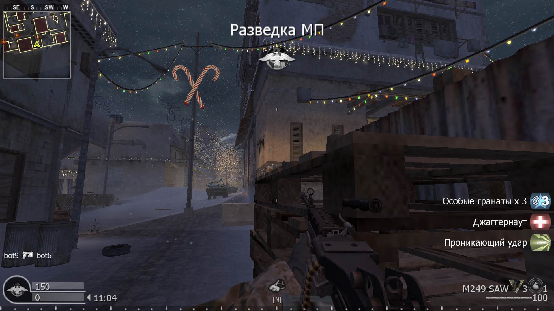 Belka, mp_crash_snow, COD @ kaluga.org | Public #1 | Ranked |