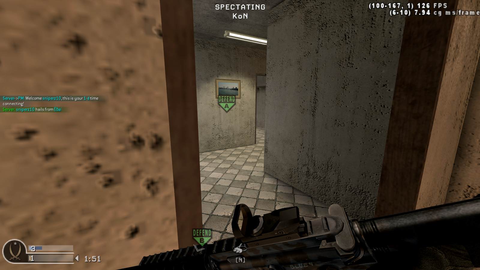 sniperz10, mp_strike, COD @ kaluga.org | Public #3 | Ranked |