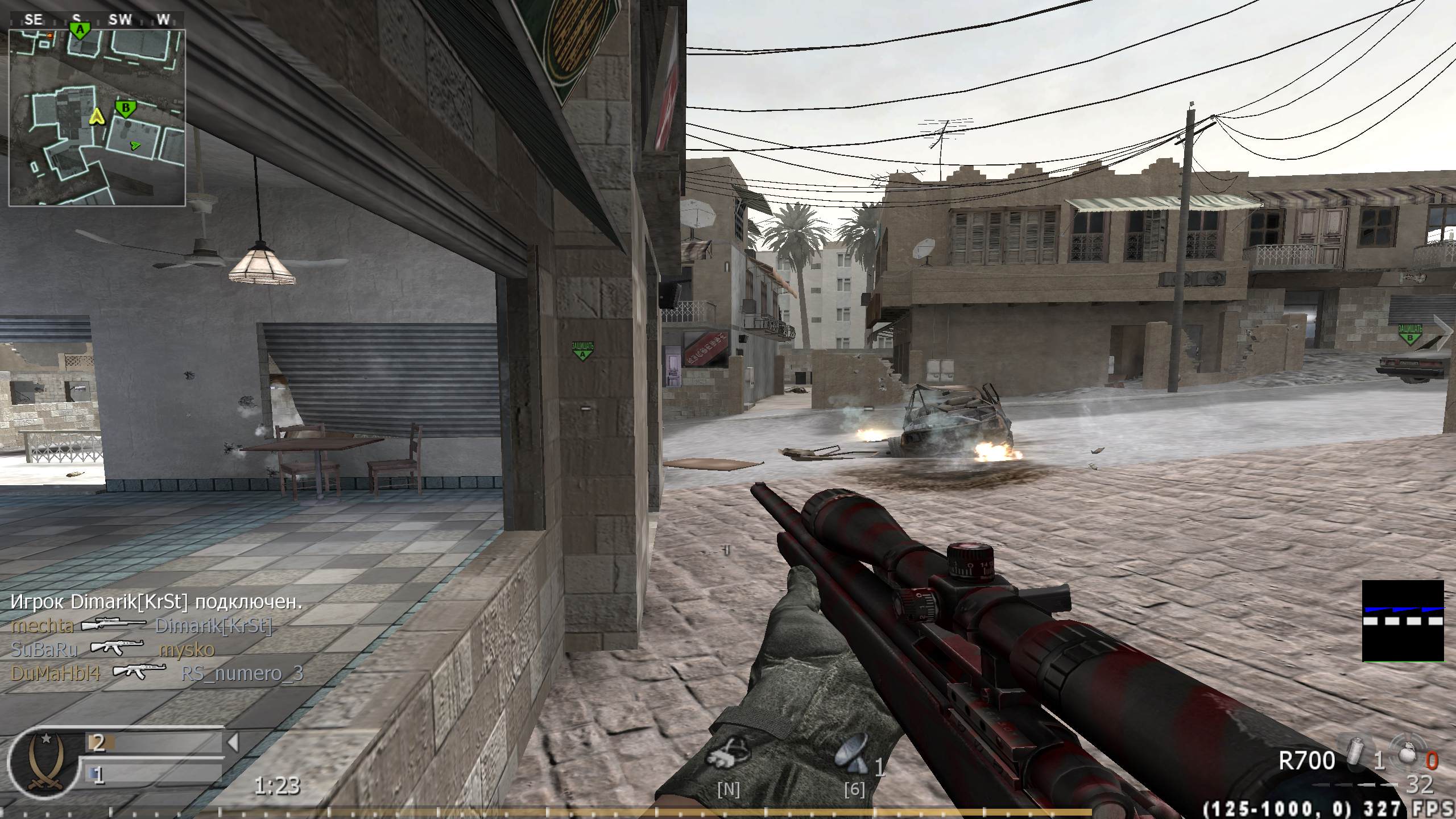 mechta, mp_crossfire, COD @ kaluga.org | Public #3 | Ranked |