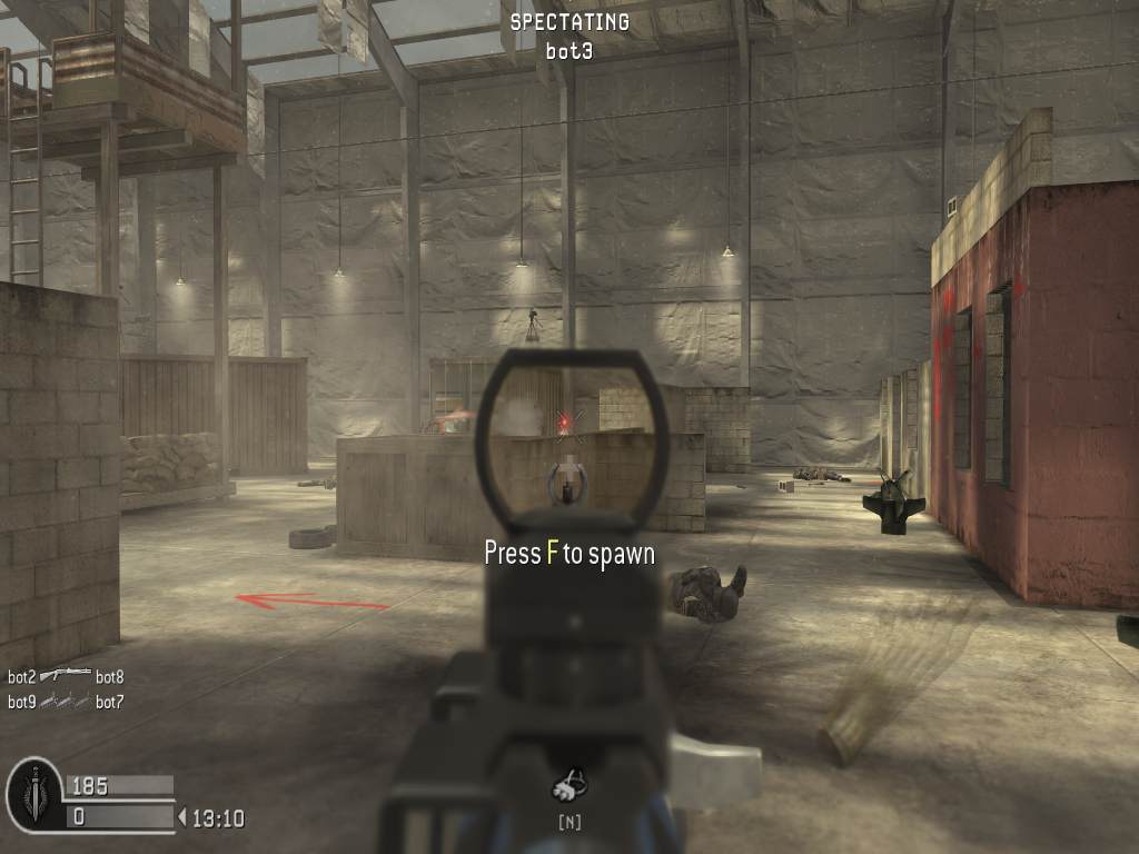 rickyboy, mp_killhouse, COD @ kaluga.org | Public #1 | Ranked |