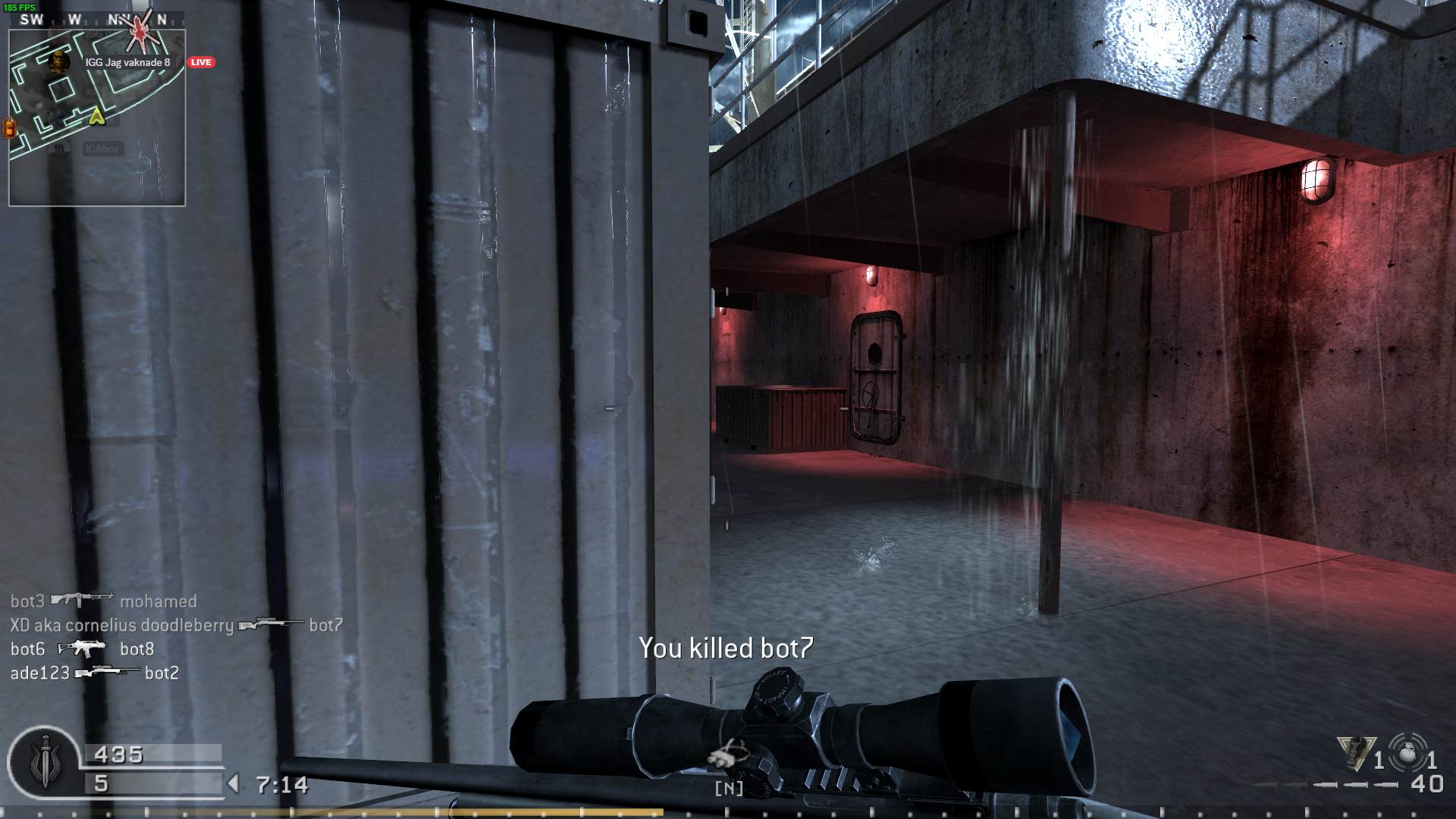 XD aka cornelius doodleberry, mp_cargoship, COD @ kaluga.org | Public #1 | Ranked |