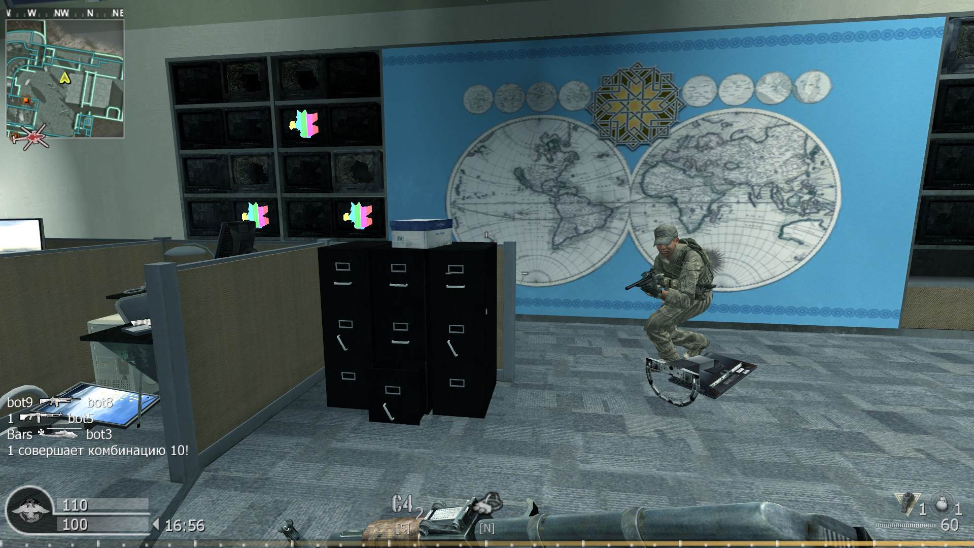 HueY, mp_broadcast, COD @ kaluga.org | Public #1 | Ranked |