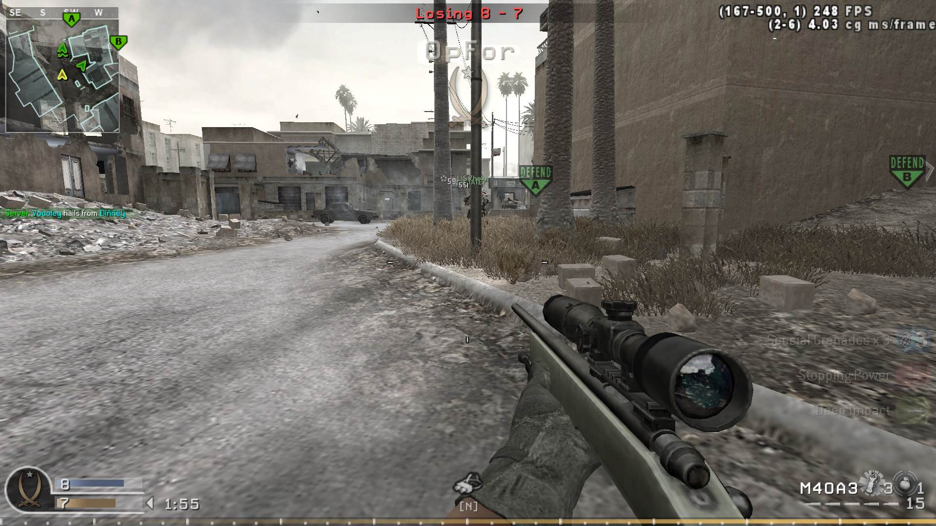 ipbroSL, mp_crossfire, COD @ kaluga.org | Public #3 | Ranked |