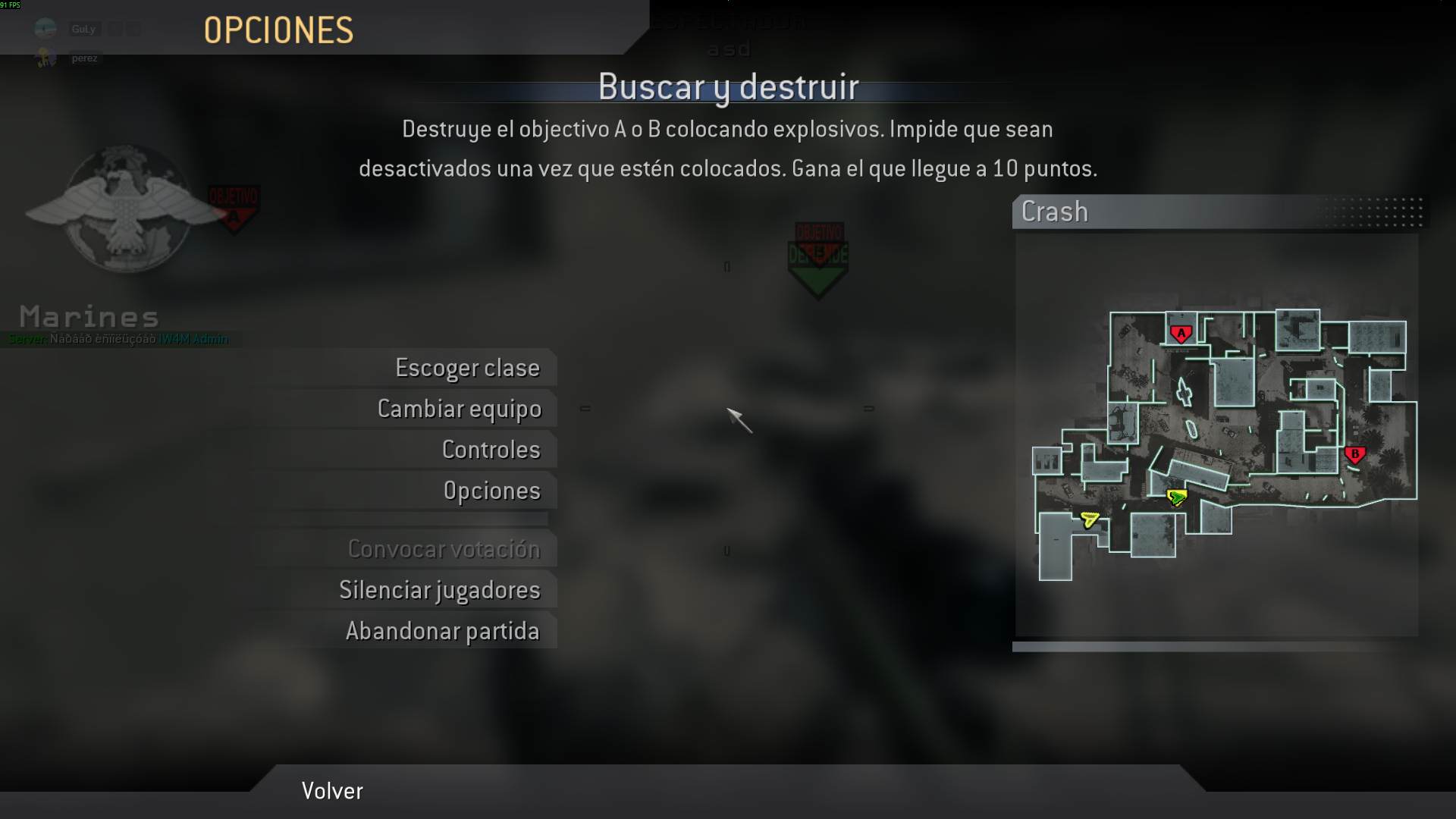 pesses, mp_crash, COD @ kaluga.org | Public #3 | Ranked |