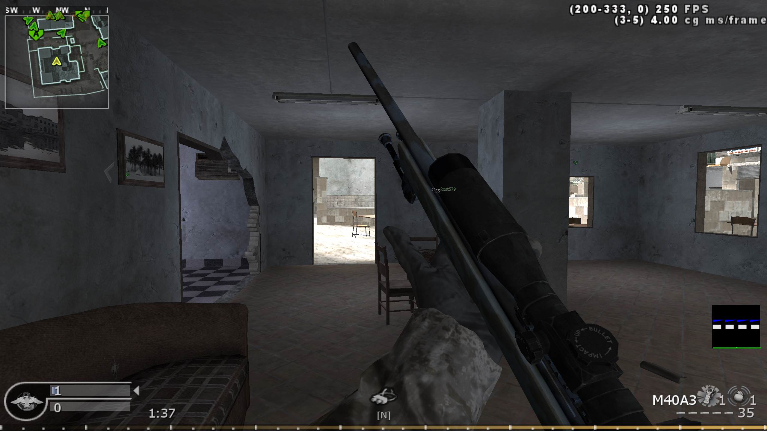 SRAKOXVAT, mp_crossfire, COD @ kaluga.org | Public #3 | Ranked |