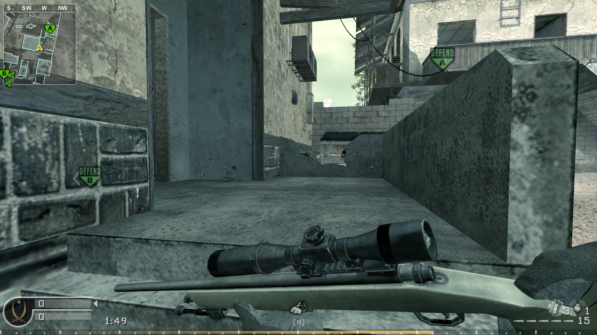 GSaQ, mp_crash, COD @ kaluga.org | Public #3 | Ranked |