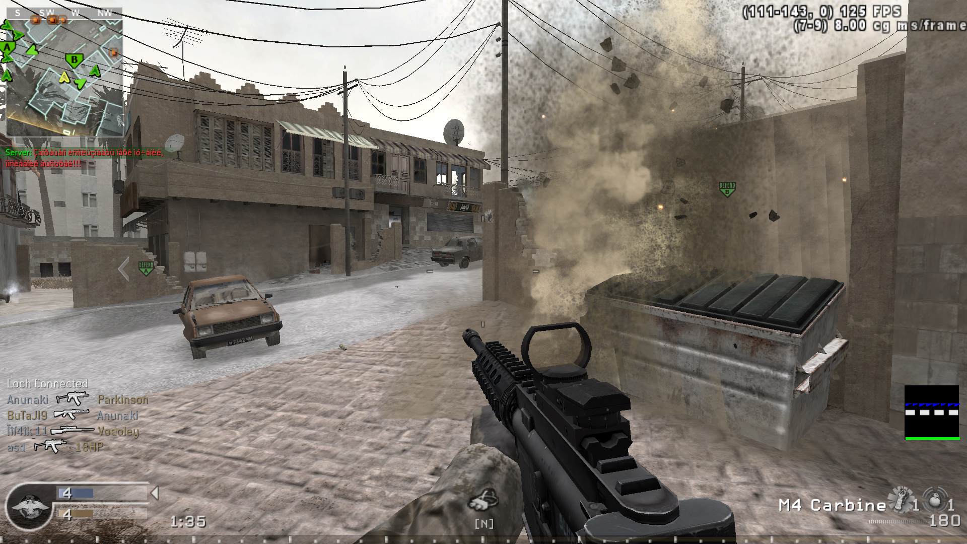Loch, mp_crossfire, COD @ kaluga.org | Public #3 | Ranked |