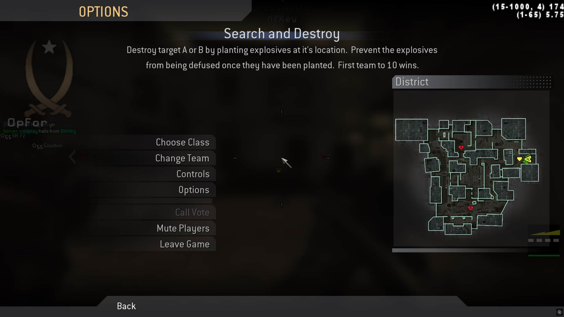 SenZ, mp_citystreets, COD @ kaluga.org | Public #3 | Ranked |