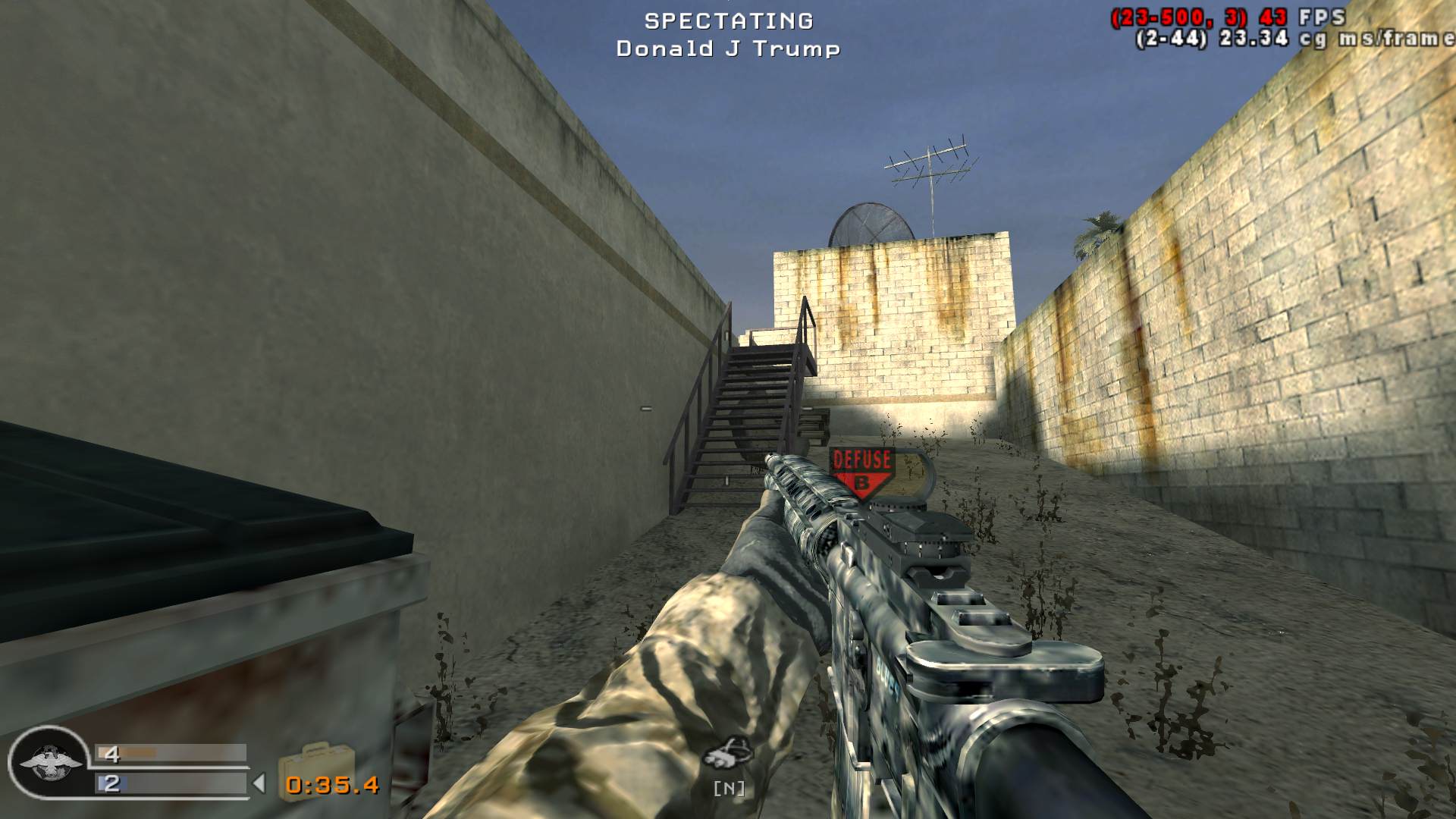 BornToKill, mp_broadcast, COD @ kaluga.org | Public #3 | Ranked |