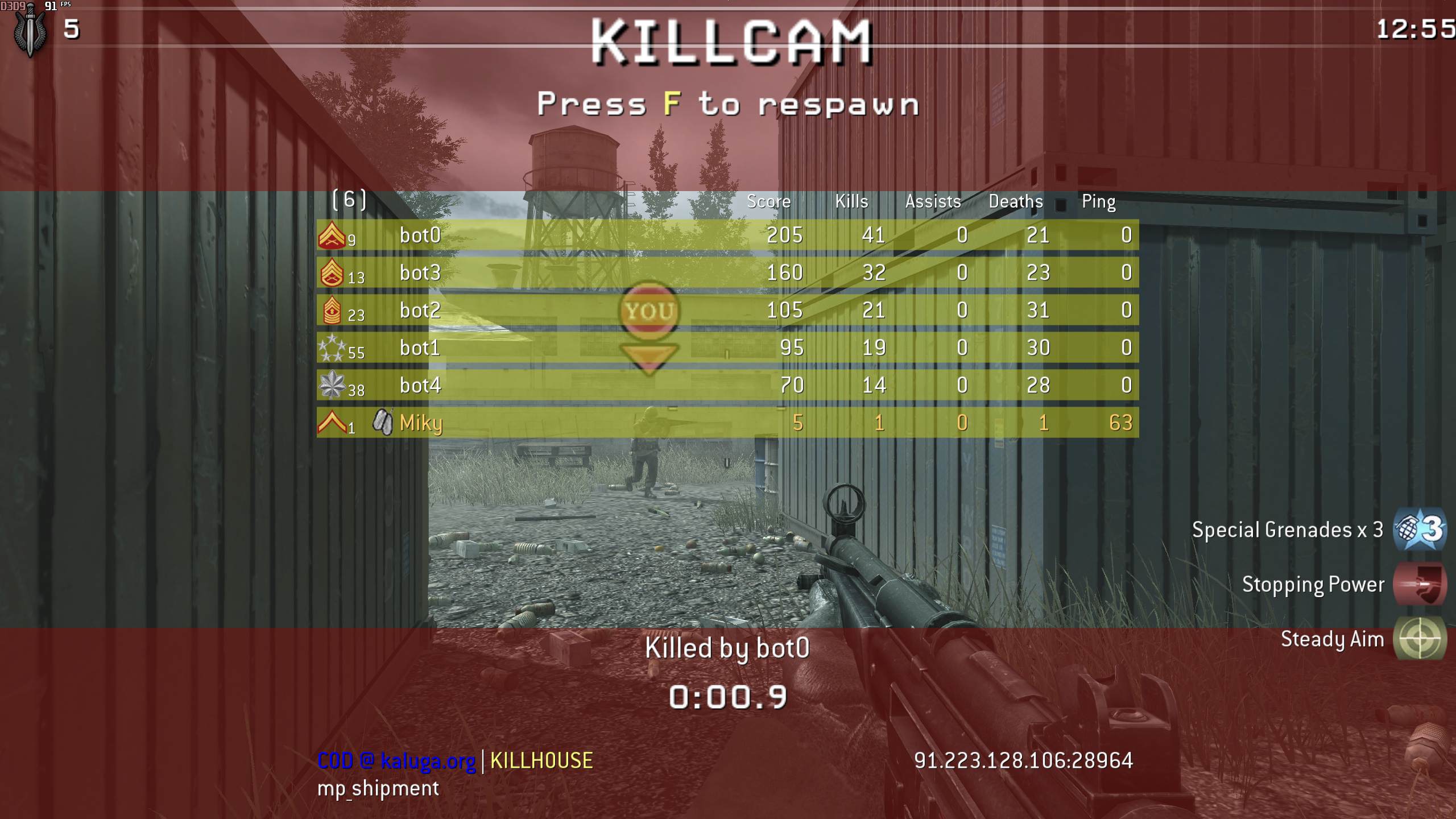 Miky, mp_shipment, COD @ kaluga.org | KILLHOUSE
