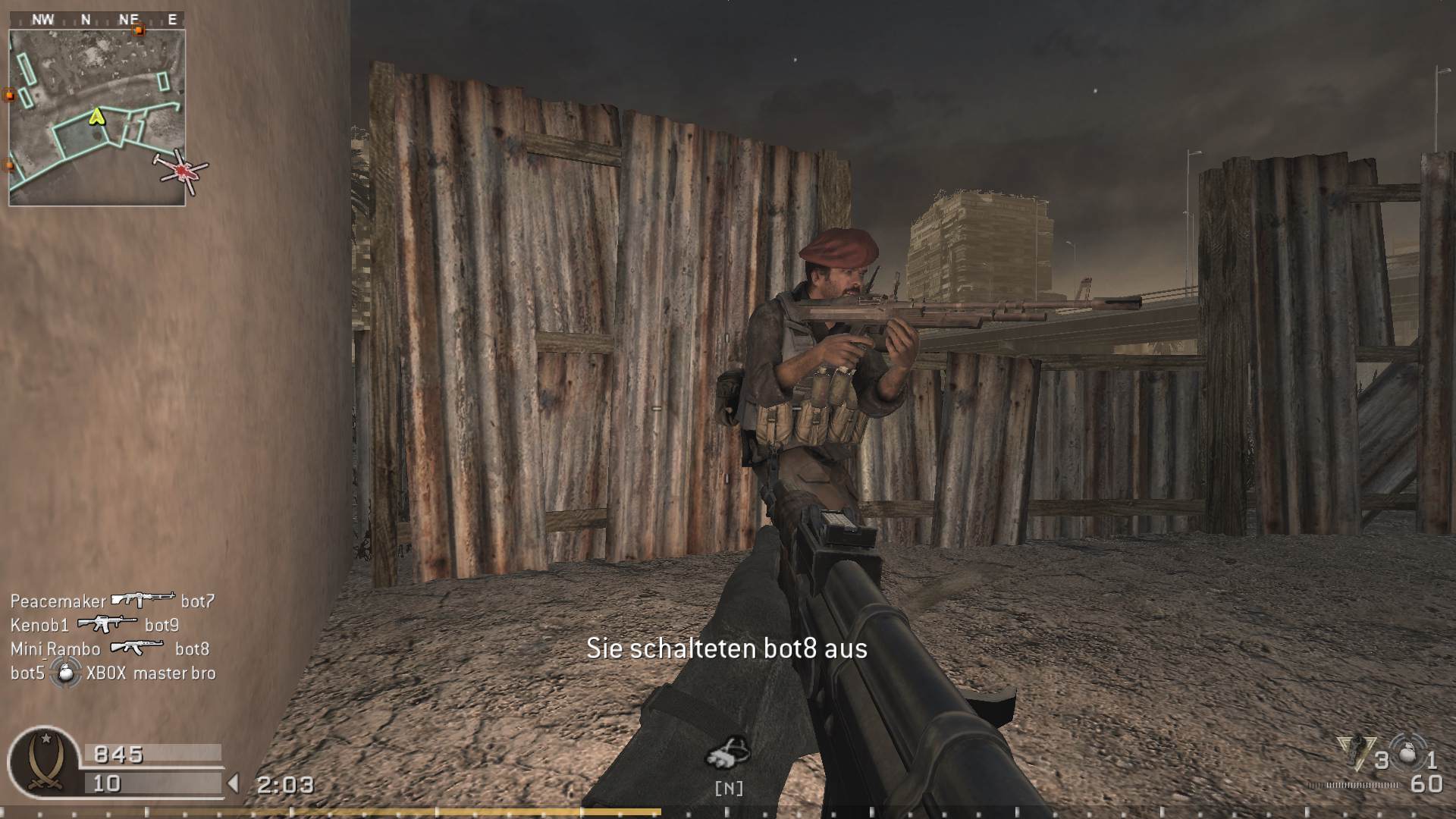 Mini_Rambo, mp_bog, COD @ kaluga.org | Public #1 | Ranked |