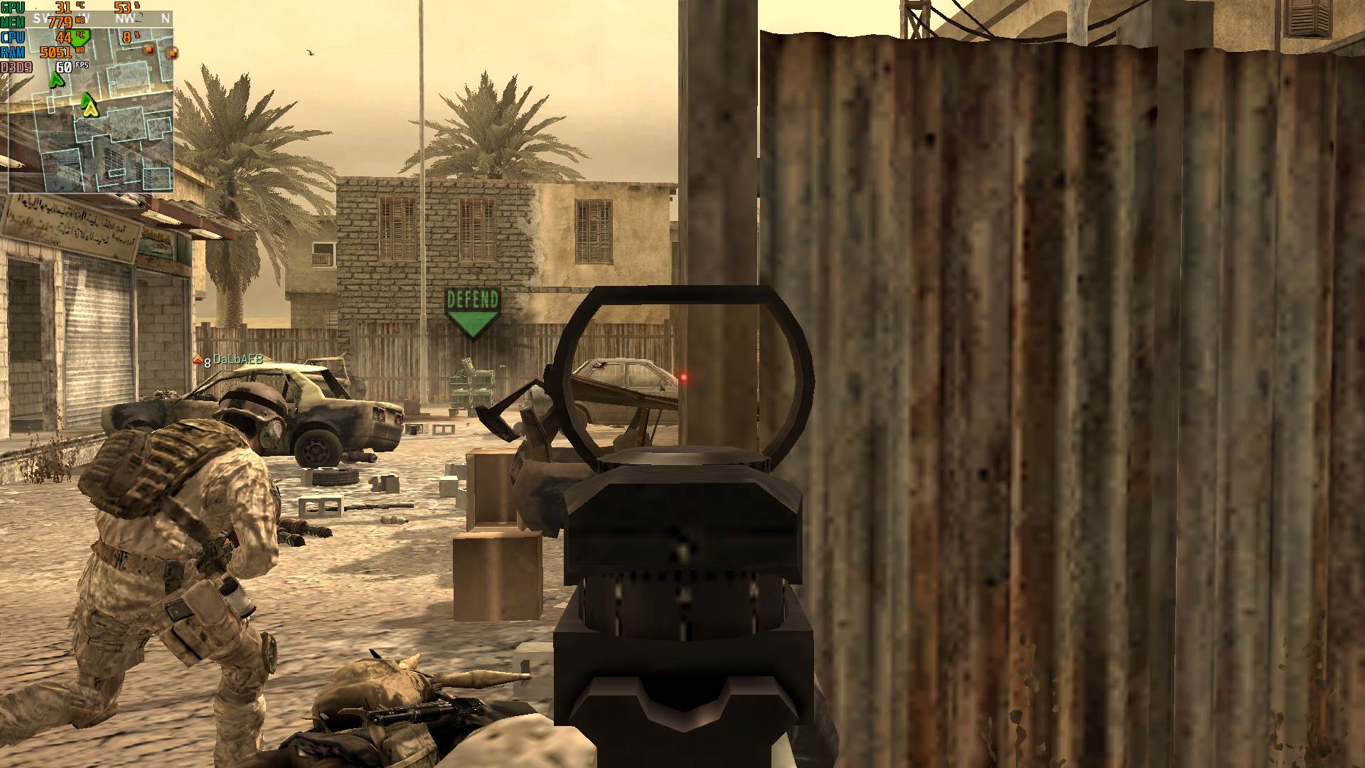 grzegorzm92, mp_backlot, COD @ kaluga.org | Hardcore #1 | Ranked |