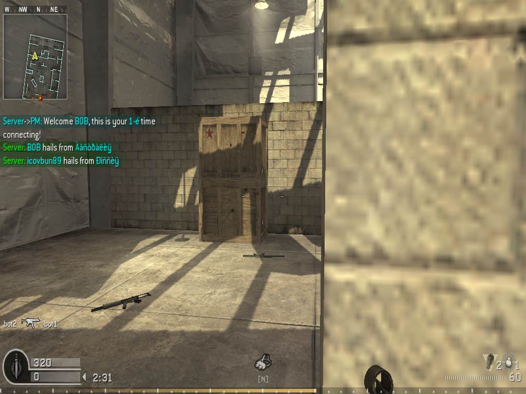 BOB, mp_killhouse, COD @ kaluga.org | KILLHOUSE