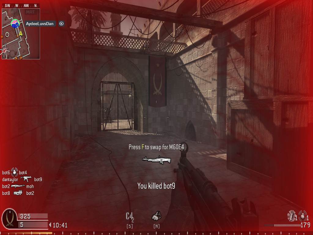 dantaylor, mp_showdown, COD @ kaluga.org | Public #1 | Ranked |