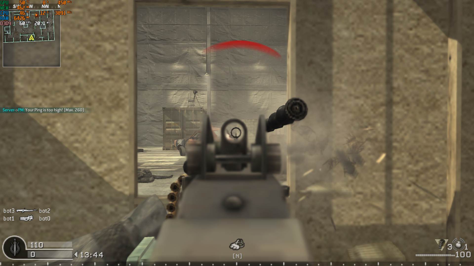 Pro_ShaaN, mp_killhouse, COD @ kaluga.org | KILLHOUSE