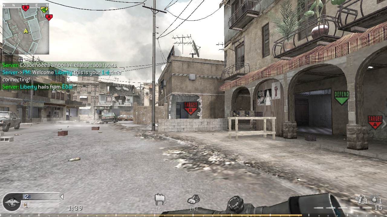 Liberty, mp_crossfire, COD @ kaluga.org | Public #3 | Ranked |
