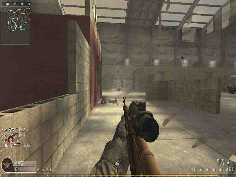 badra, mp_killhouse, COD @ kaluga.org | Public #1 | Ranked |