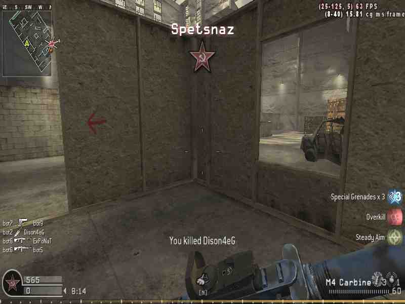 fay188, mp_killhouse, COD @ kaluga.org | Public #1 | Ranked |