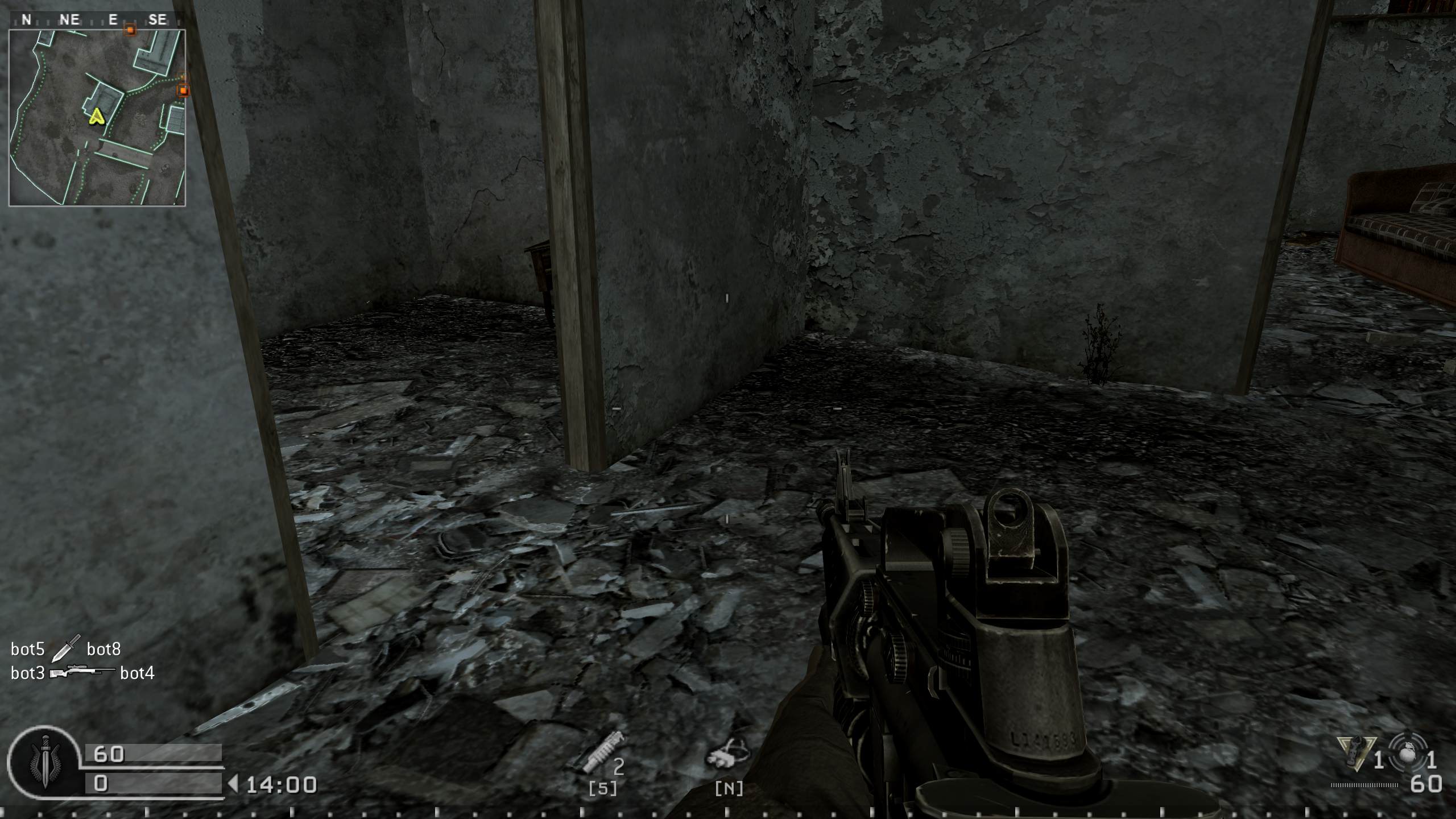 Johanek76, mp_overgrown, COD @ kaluga.org | Public #1 | Ranked |