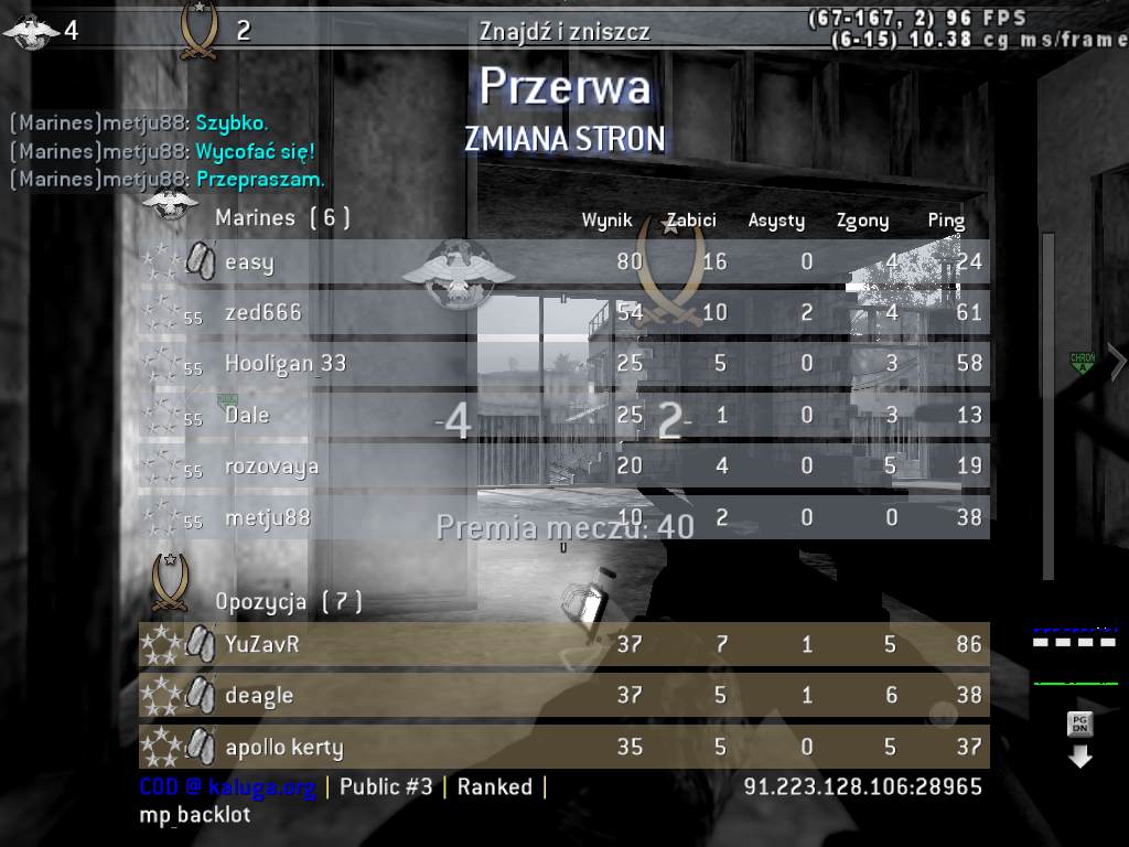 metju88, mp_backlot, COD @ kaluga.org | Public #3 | Ranked |