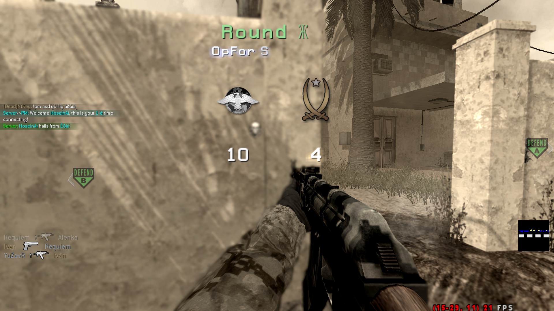 HoseinAi, mp_crash, COD @ kaluga.org | Public #3 | Ranked |