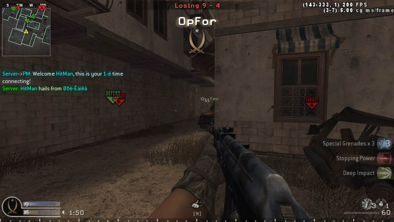 HitMan, mp_citystreets, COD @ kaluga.org | Public #3 | Ranked |
