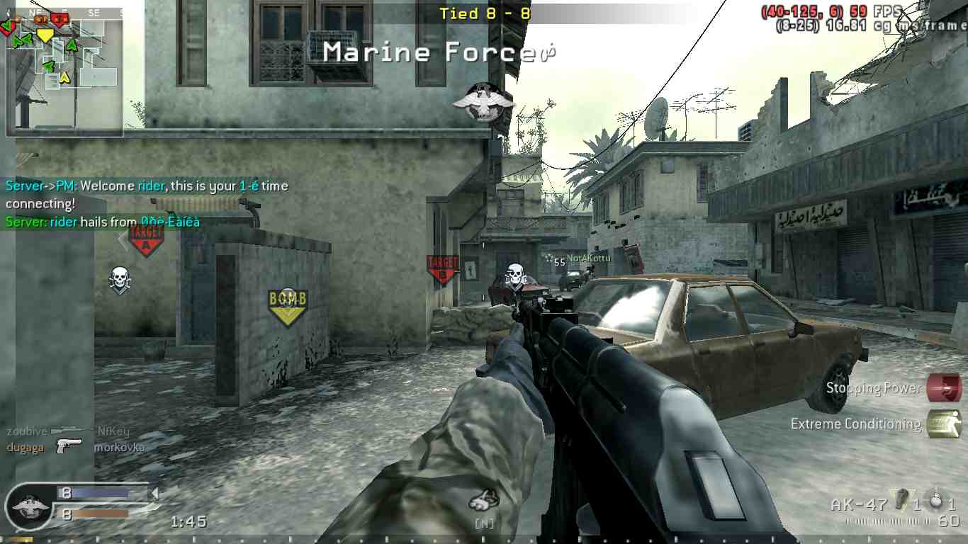 rider, mp_crash, COD @ kaluga.org | Public #3 | Ranked |
