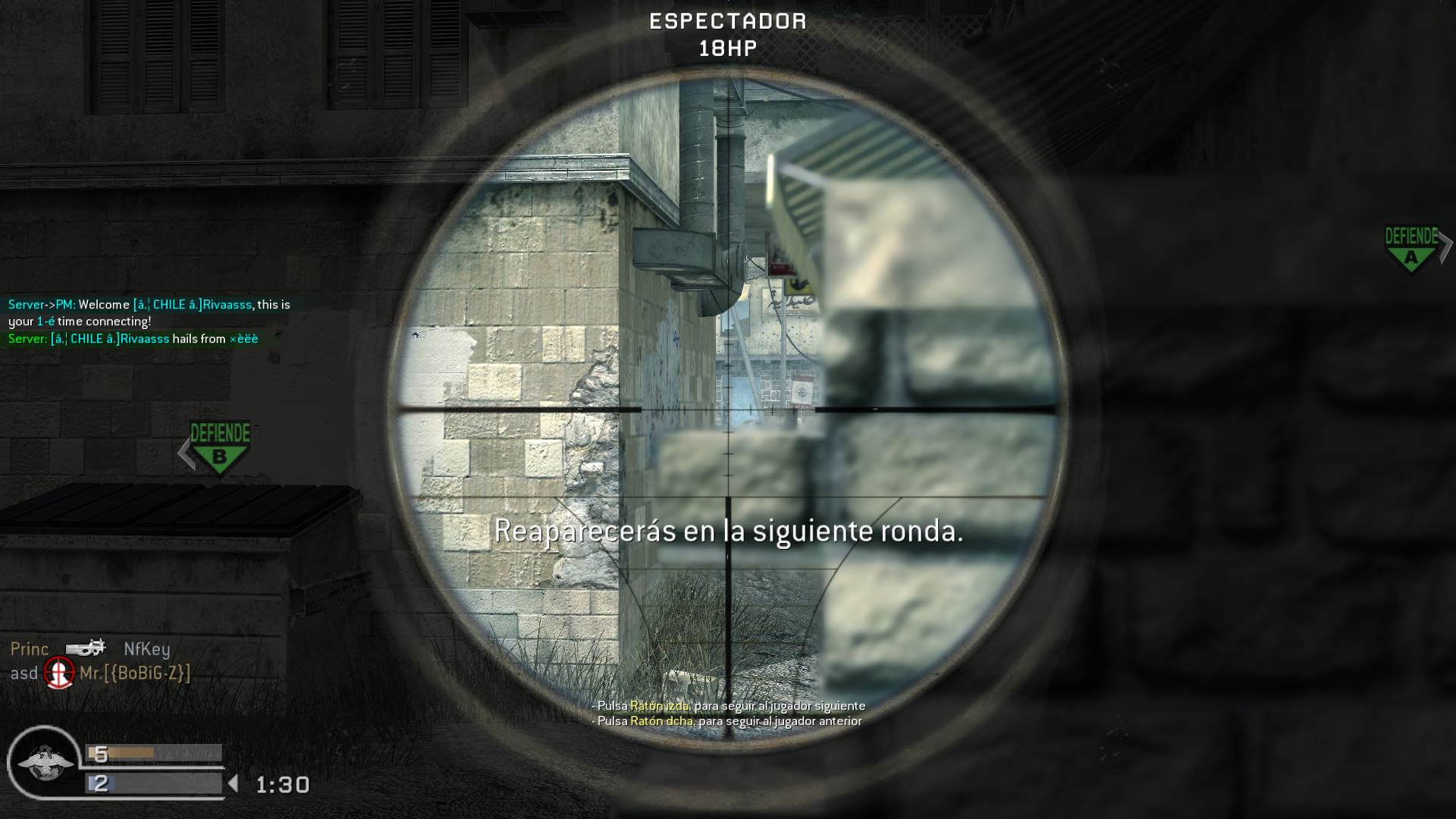 Rivaasss, mp_crash, COD @ kaluga.org | Public #3 | Ranked |