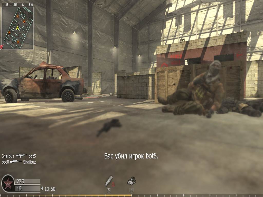 Shalbuz, mp_killhouse, COD @ kaluga.org | Public #1 | Ranked |