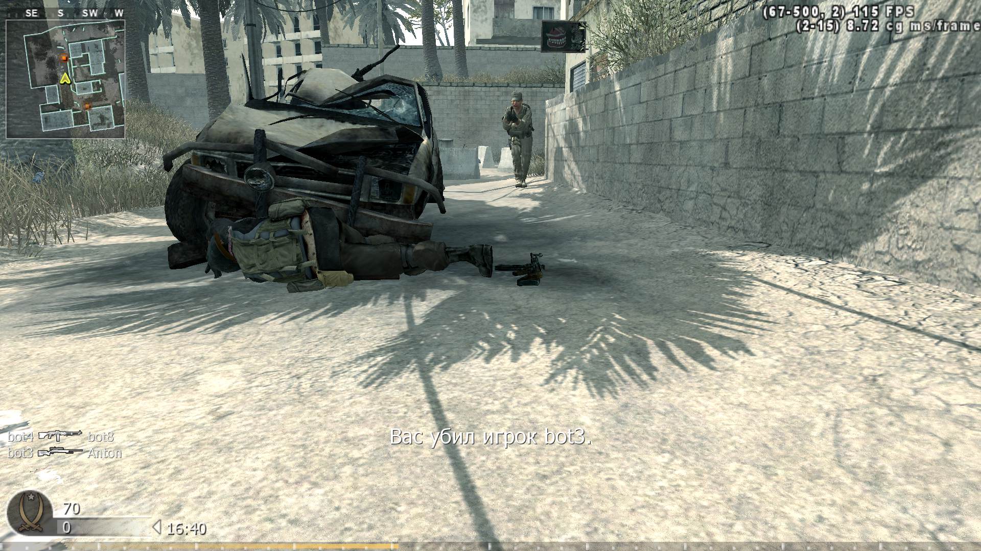 Anton, mp_crash, COD @ kaluga.org | Public #1 | Ranked |