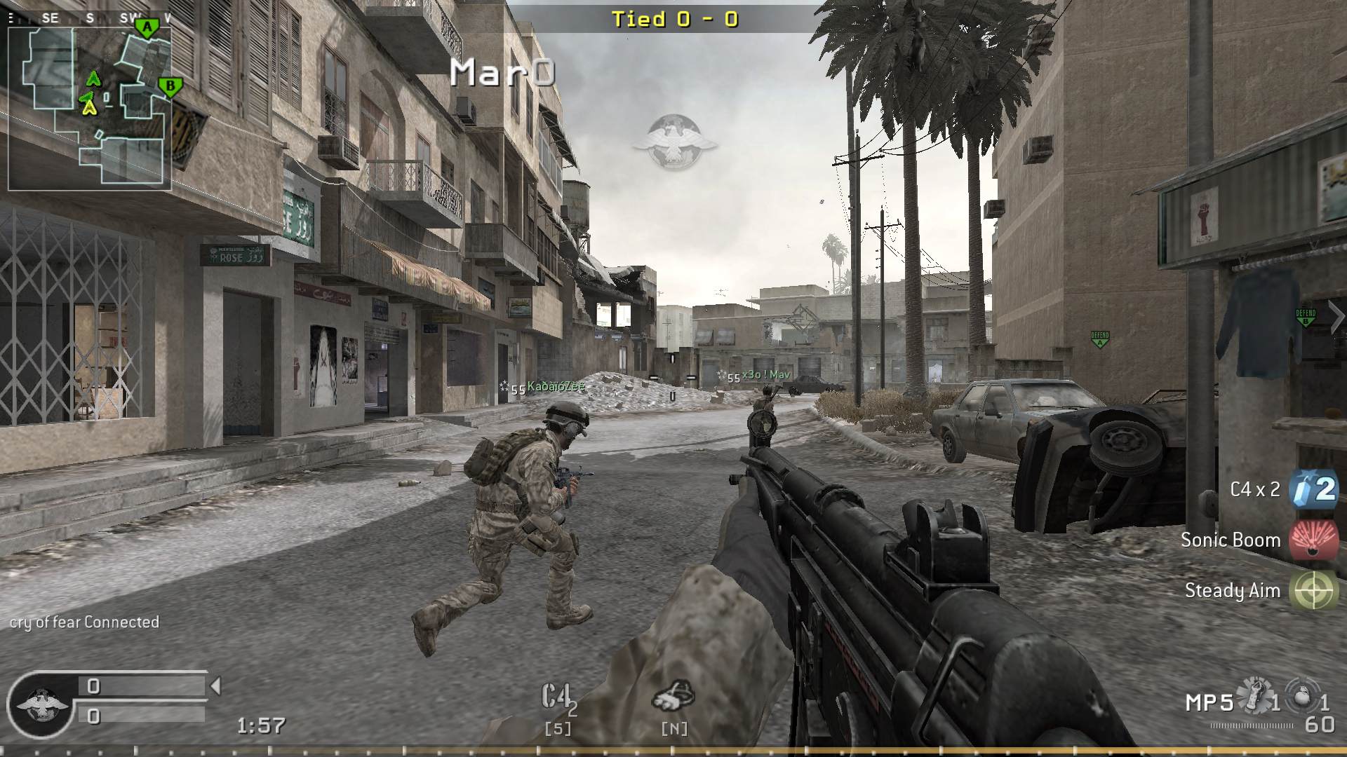 cry of fear, mp_crossfire, COD @ kaluga.org | Public #3 | Ranked |