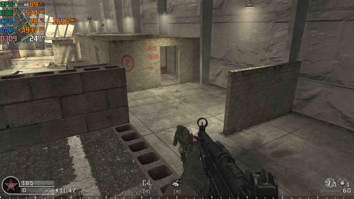 FDMANJU, mp_killhouse, COD @ kaluga.org | KILLHOUSE