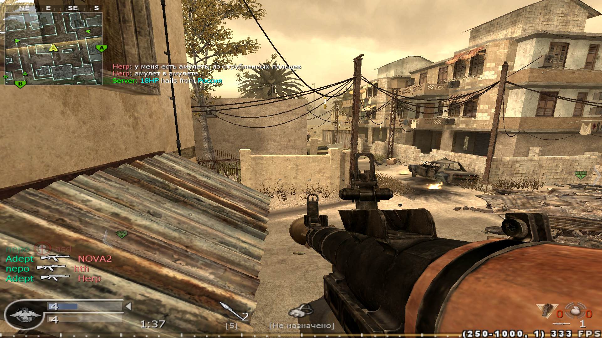 RYZEN, mp_backlot, COD @ kaluga.org | Public #3 | Ranked |