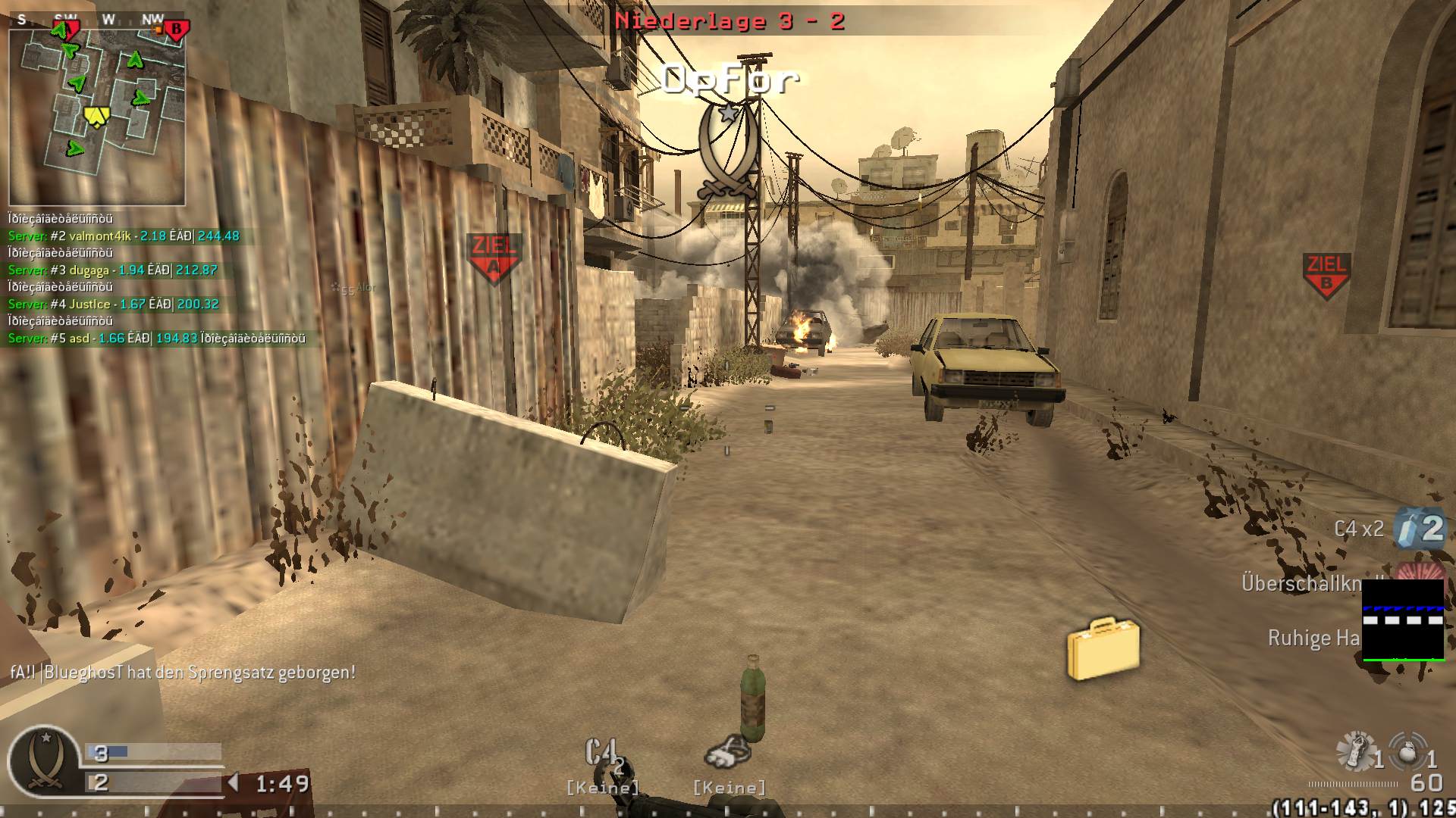 fA!l BlueghosT, mp_backlot, COD @ kaluga.org | Public #3 | Ranked |