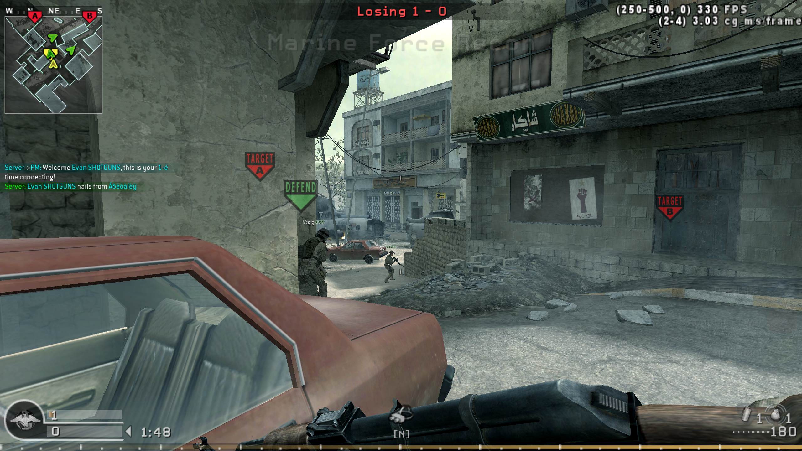 Evan SHOTGUNS, mp_crash, COD @ kaluga.org | Public #3 | Ranked |