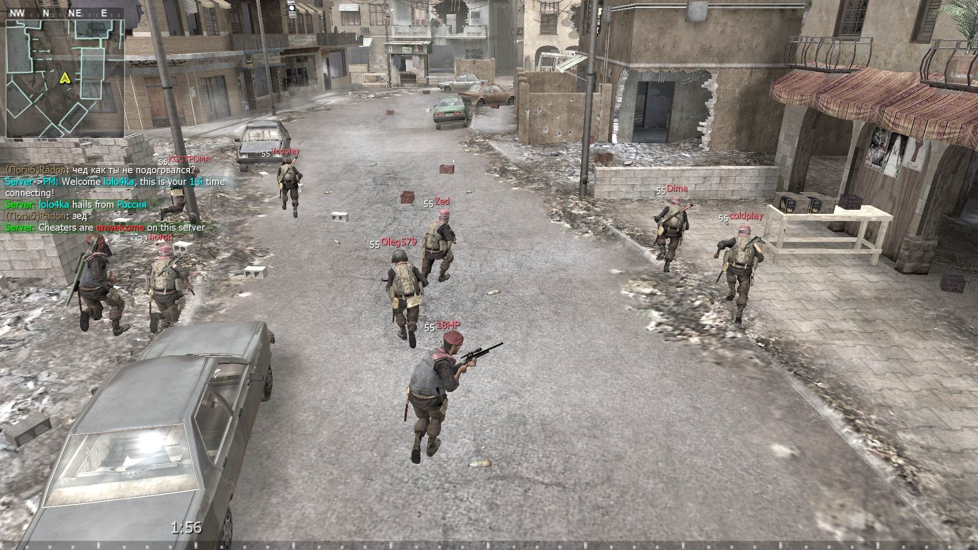 lolo4ka, mp_crossfire, COD @ kaluga.org | Public #3 | Ranked |