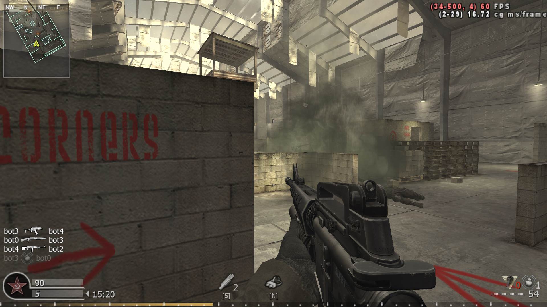 Borow, mp_killhouse, COD @ kaluga.org | KILLHOUSE